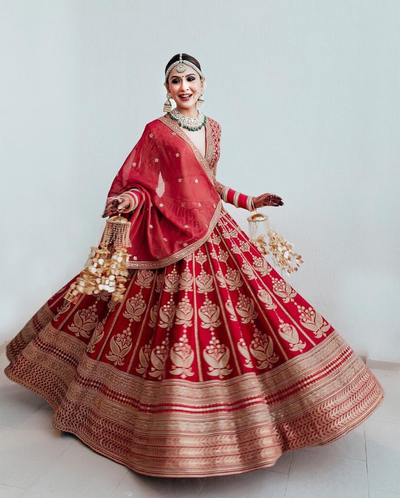 popular brand in Indian lehenga